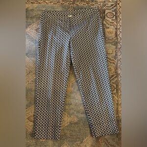 Cabi Diamond Print Pants Size 6